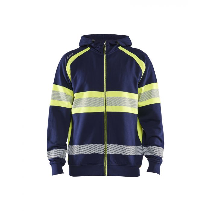 3552 Hooded sweatshirt High vis