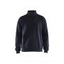 3587 Sweatshirt met halve rits