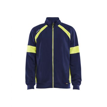 Blåkläder 3567 Sweatshirt visible met rits