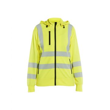Blåkläder 3574 Dames High Vis sweatshirt met afneembare capuchon