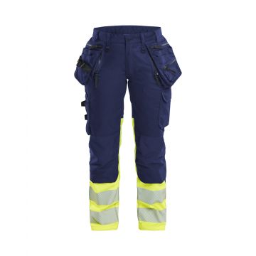 Blåkläder 7030 Dames High Vis Werkbroek Stretch