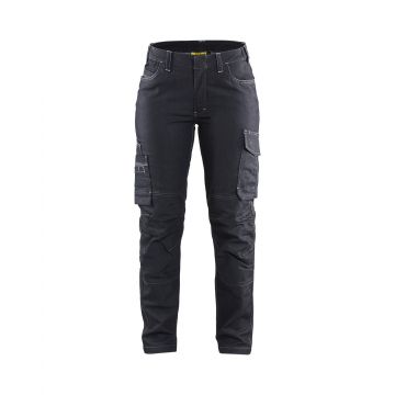 Blåkläder 7140 Dames Service werkbroek denim stretch