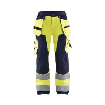 Blåkläder 7156 Dames werkbroek High Vis met spijkerzakken