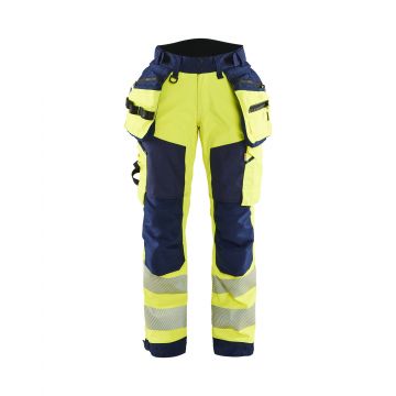 7118 Dames Softshell Werkbroek High Vis