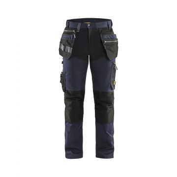 1599 Werkbroek met stretchpanelen en spijkerzakken