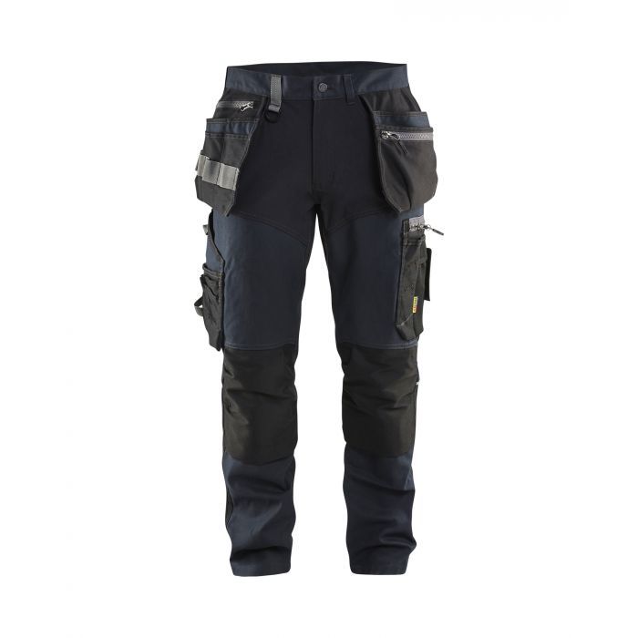 1599 Werkbroek met stretchpanelen en spijkerzakken