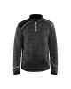 4943 Gebreid Sweatshirt 1/2 rits